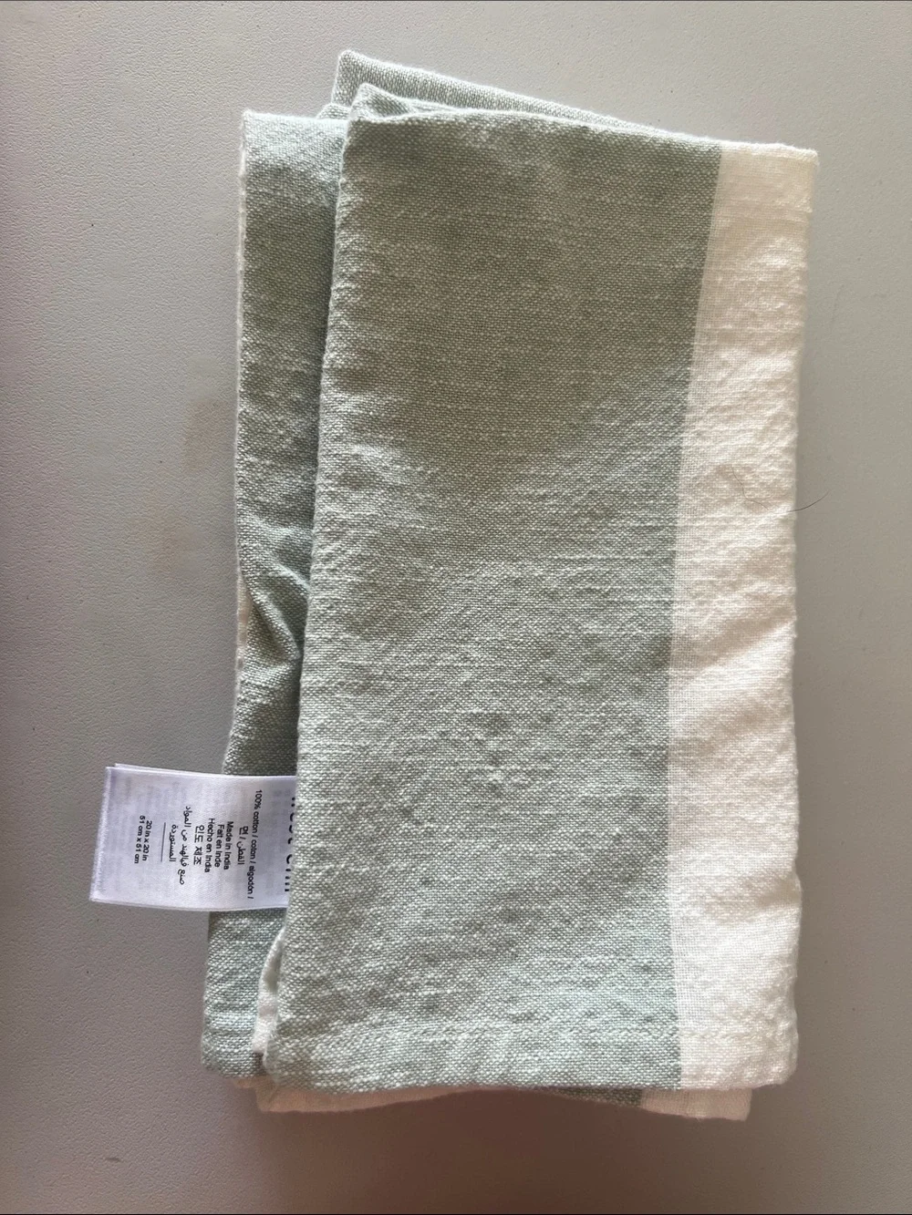 West Elm Cotton Napkins